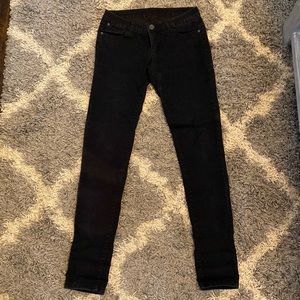 Rue21 black skinny jeans size 1/2